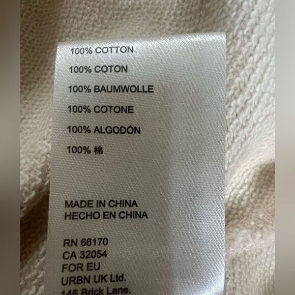 We the Free pink montauk shirt jacket oversized  size xs print tea combo boho - Picture 8 of 9